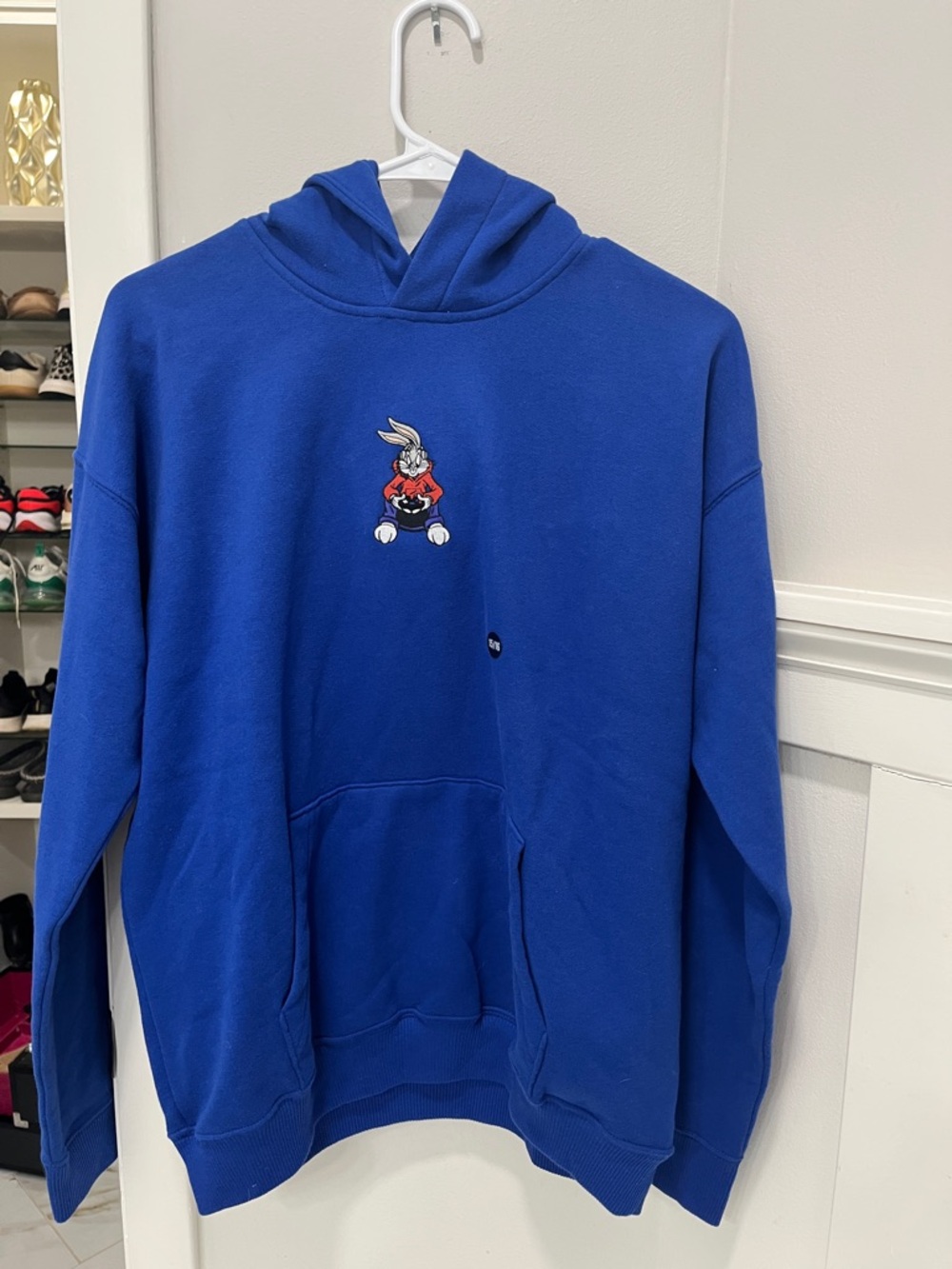 Abercrombie kids Royal Blue Crewneck Hoodie w/ Bugs Bunny